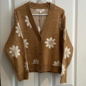 NWT Chelsea & Theodore S/P Cardigan